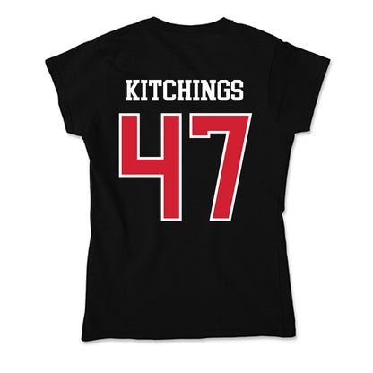 NC State - NCAA Baseball : Aiden Kitchings - Soft Style Women’s T-Shirt-1