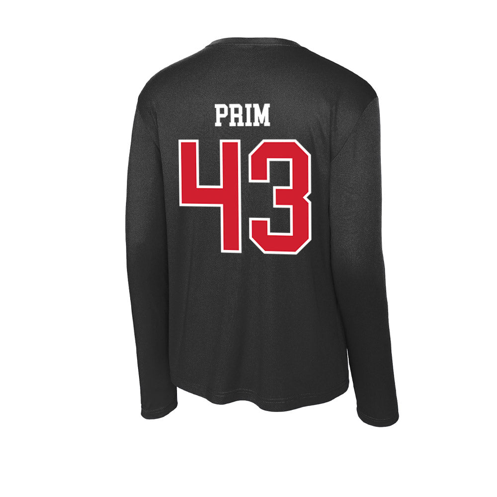 NC State - NCAA Football : AJ Prim - Activewear Long Sleeve T-Shirt-1