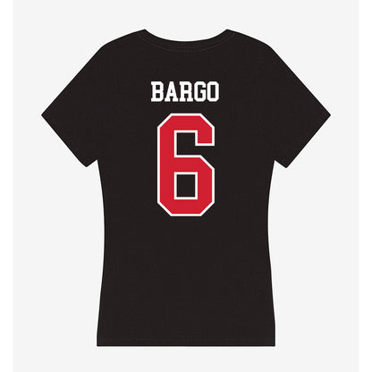 NC State - NCAA Baseball : Dalton Bargo - Women's V-Neck T-Shirt-1