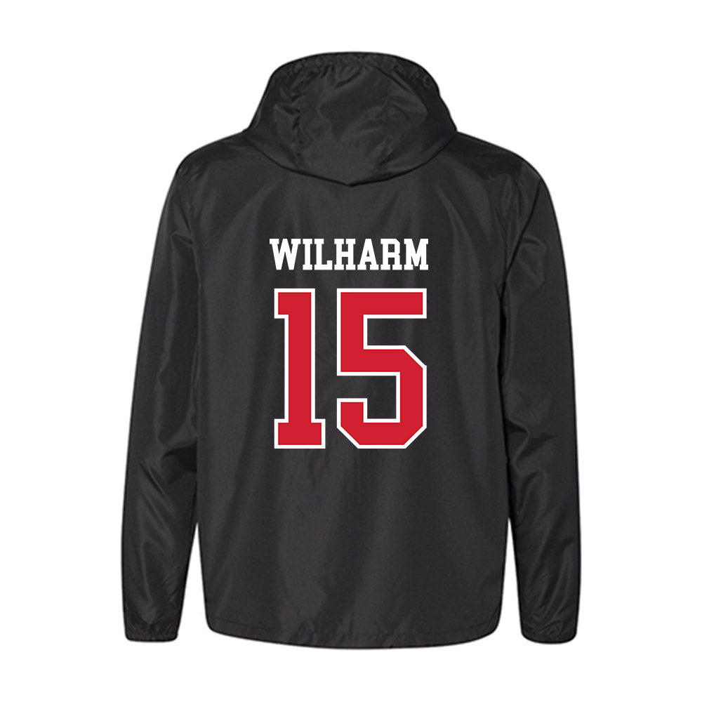 NC State - NCAA Football : Hudson Wilharm - Windbreaker-1