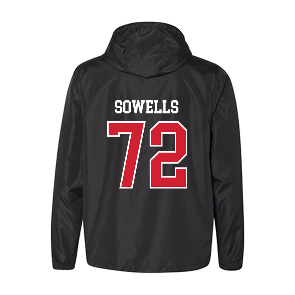 NC State - NCAA Football : Spike Sowells - Windbreaker-1