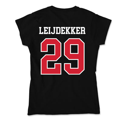 NC State - NCAA Women's Soccer : Fien Leijdekker - Soft Style Women’s T-Shirt-1