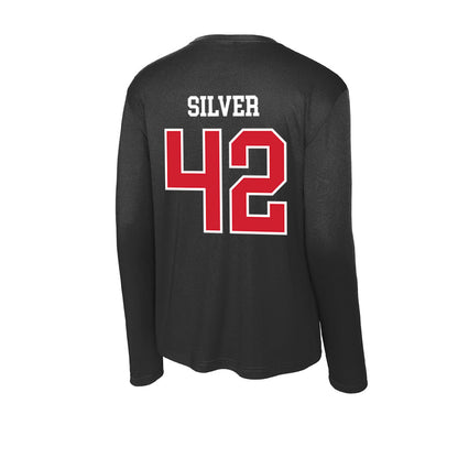 NC State - NCAA Women's Volleyball : Britni Silver - Activewear Long Sleeve T-Shirt-1