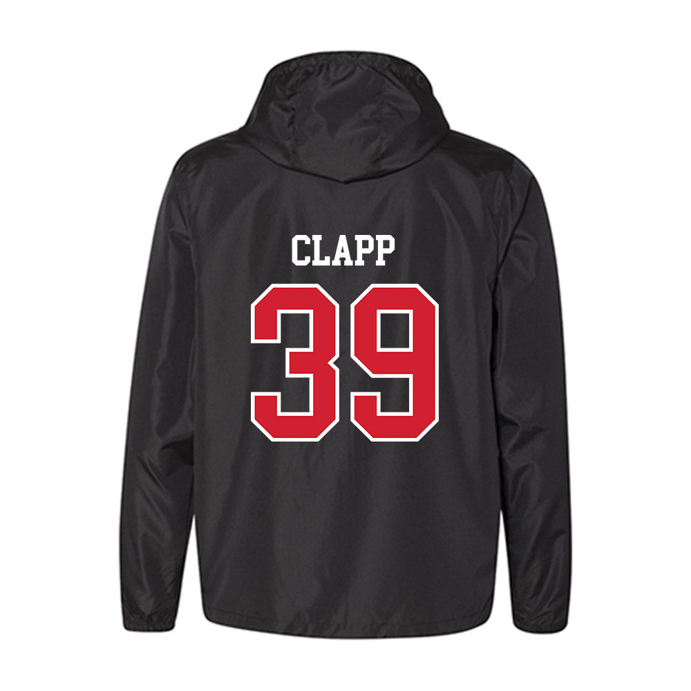 NC State - NCAA Football : Tristan Clapp - Windbreaker-1