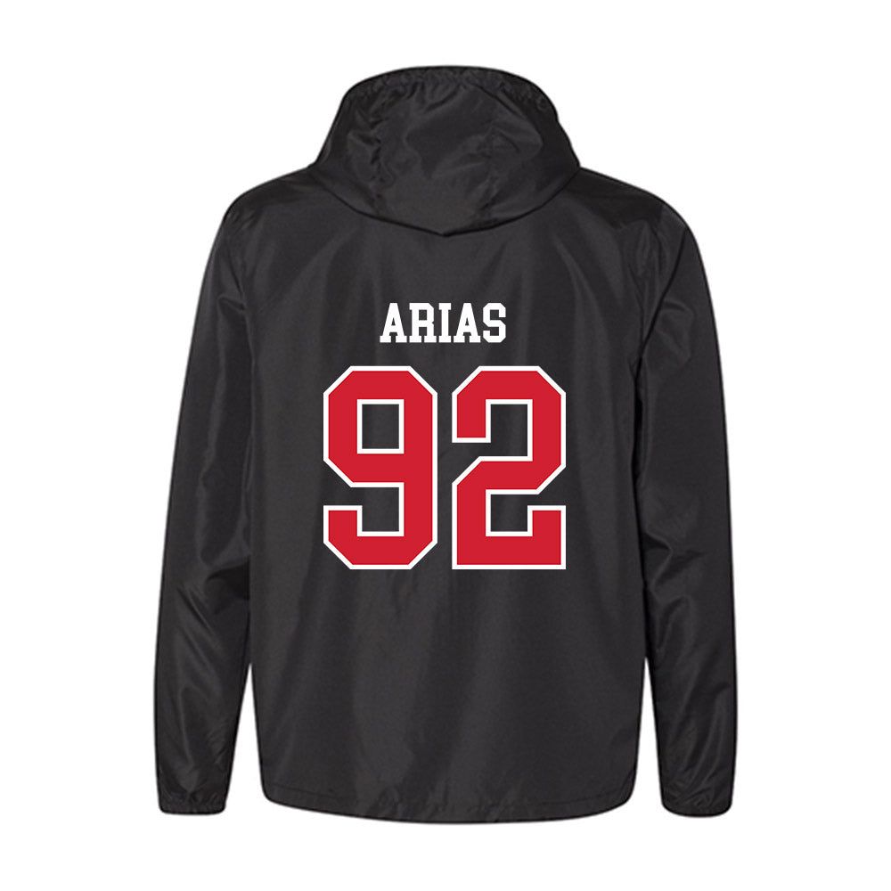 NC State - NCAA Football : Aiden Arias - Windbreaker-1