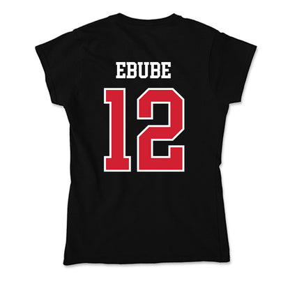 NC State - NCAA Men's Basketball : Scottie Ebube - Soft Style Women’s T-Shirt-1