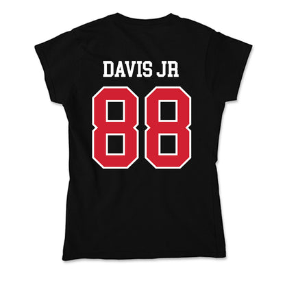 NC State - NCAA Football : Lamaris Davis Jr - Soft Style Women’s T-Shirt-1