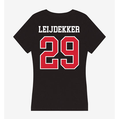 NC State - NCAA Women's Soccer : Fien Leijdekker - Women's V-Neck T-Shirt-1