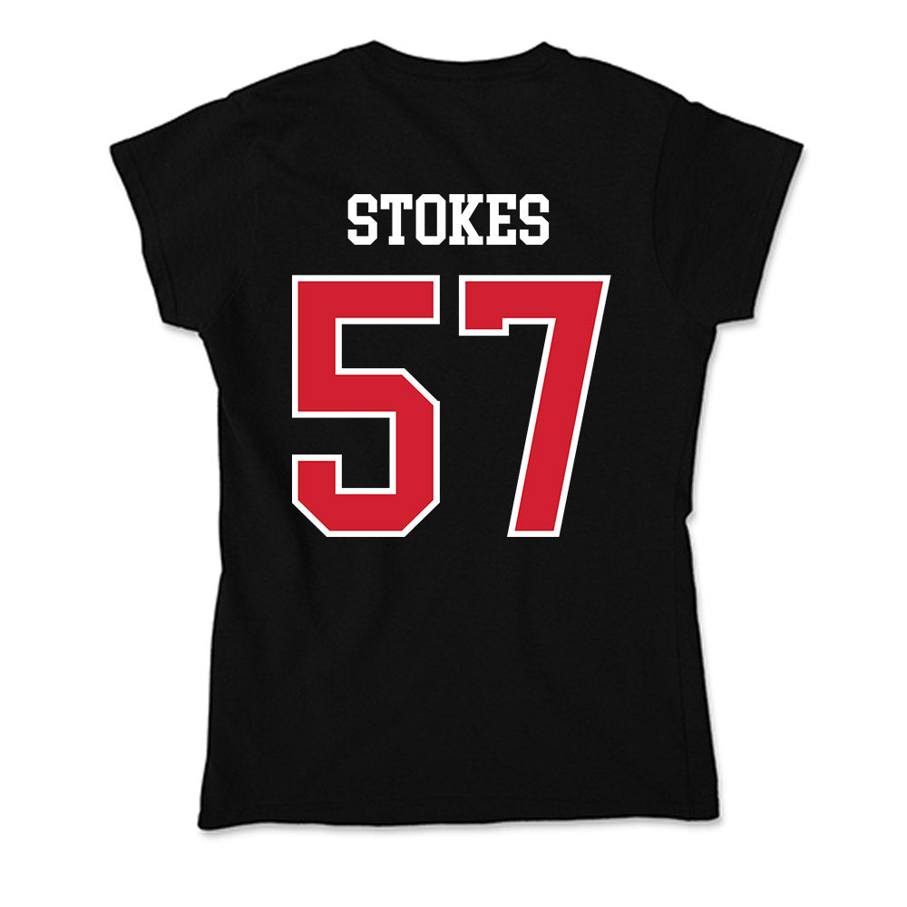 NC State - NCAA Football : Steven Stokes - Soft Style Women’s T-Shirt-1