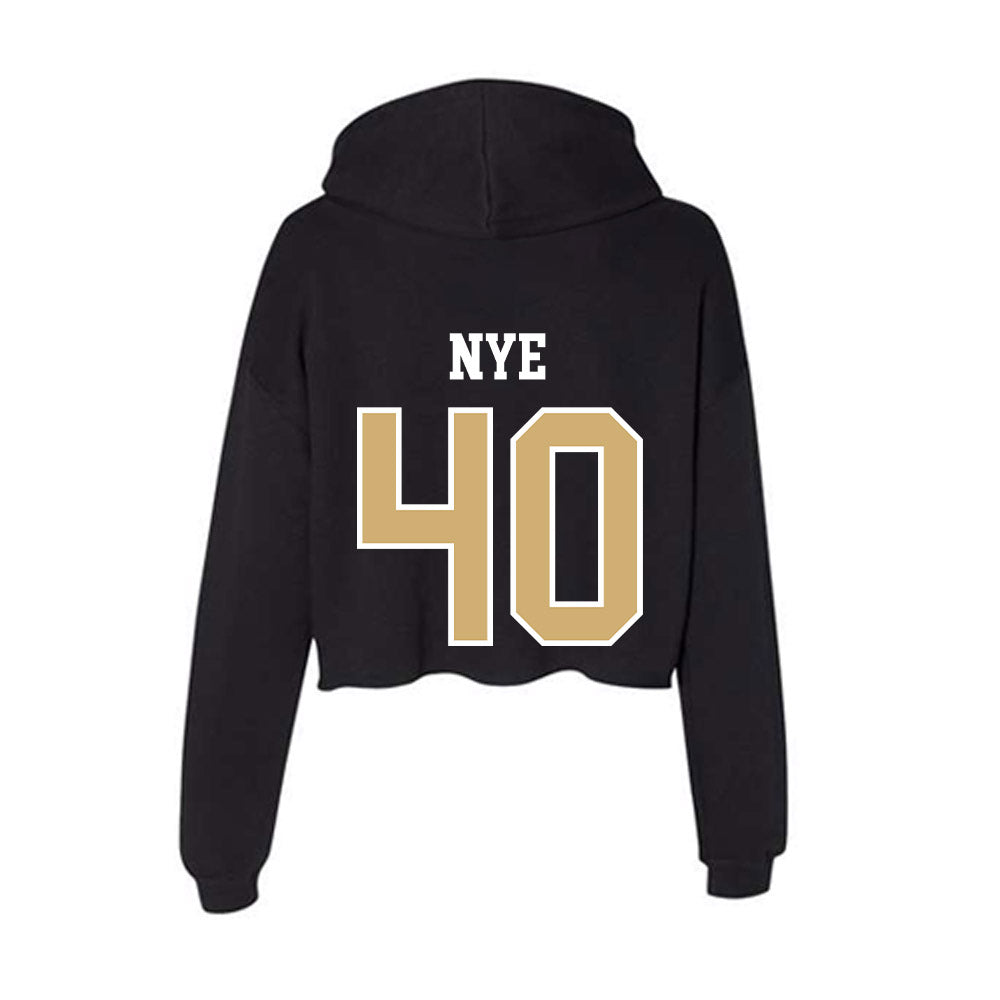 Vanderbilt - NCAA Baseball : Austin Nye - Women's Crop Fleece Hoodie-1