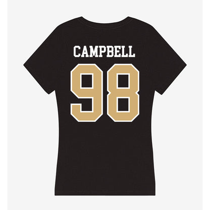 Vanderbilt - NCAA Football : Daryl Campbell - Women's V-Neck T-Shirt-1