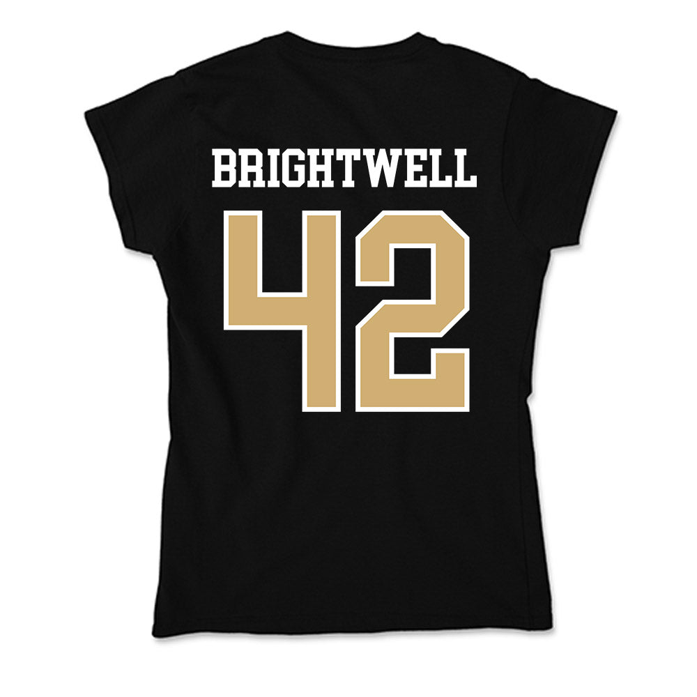 Vanderbilt - NCAA Baseball : Collin Brightwell - Soft Style Women’s T-Shirt-1