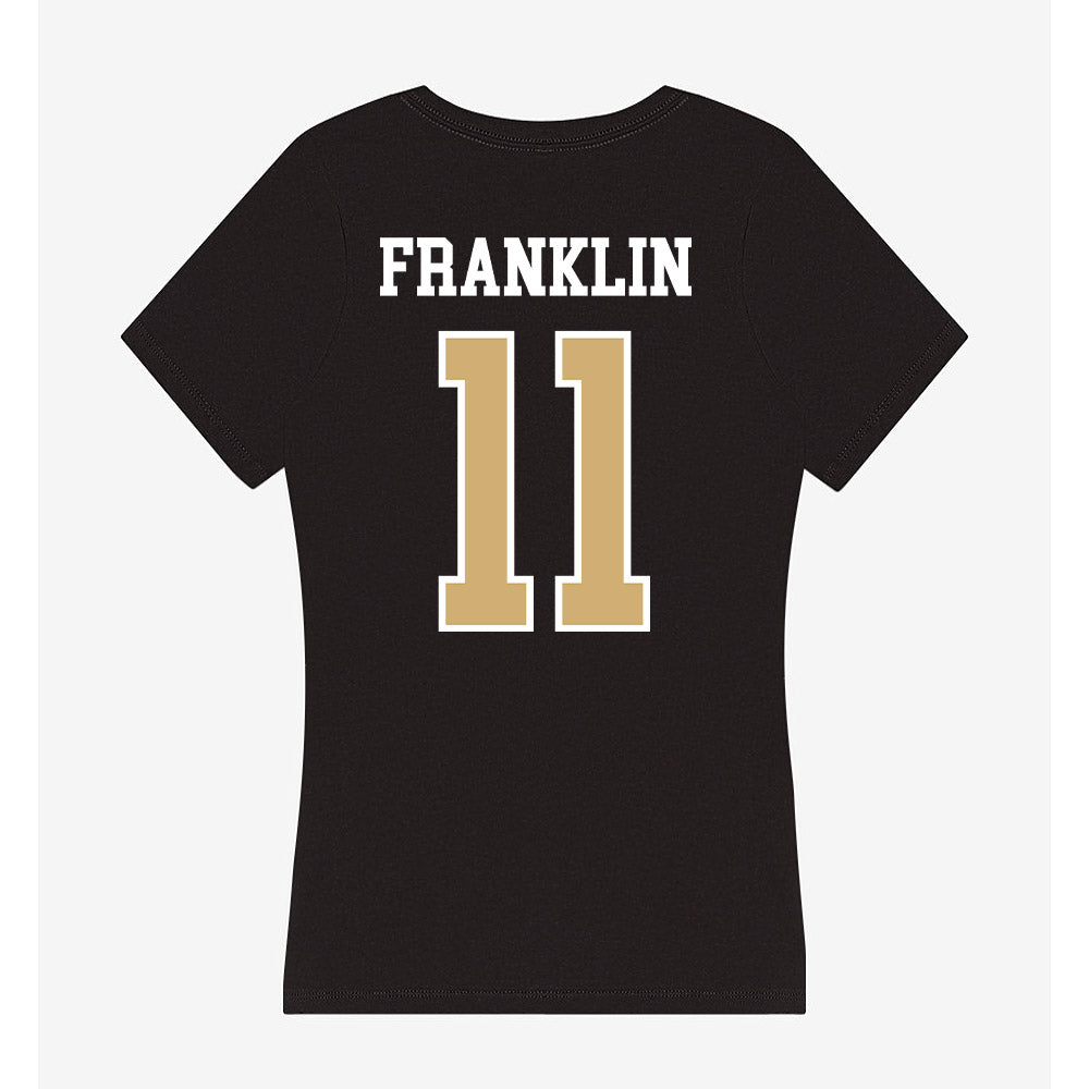 Vanderbilt - NCAA Women's Track & Field : Faith Franklin - Women's V-Neck T-Shirt-1