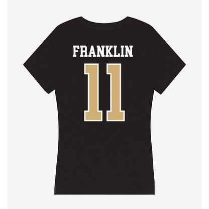 Vanderbilt - NCAA Women's Track & Field : Faith Franklin - Women's V-Neck T-Shirt-1