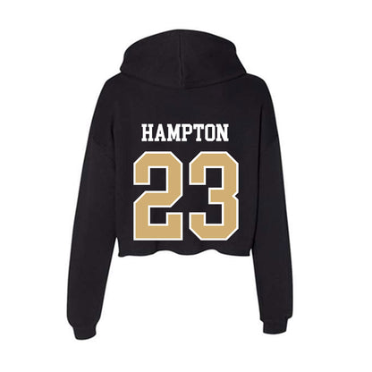 Vanderbilt - NCAA Football : Evan Hampton - Women's Crop Fleece Hoodie-1