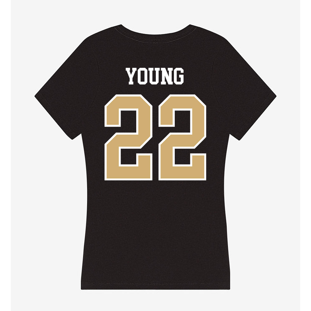 Vanderbilt - NCAA Football : Makhilyn Young - Women's V-Neck T-Shirt-1