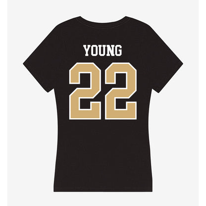 Vanderbilt - NCAA Football : Makhilyn Young - Women's V-Neck T-Shirt-1