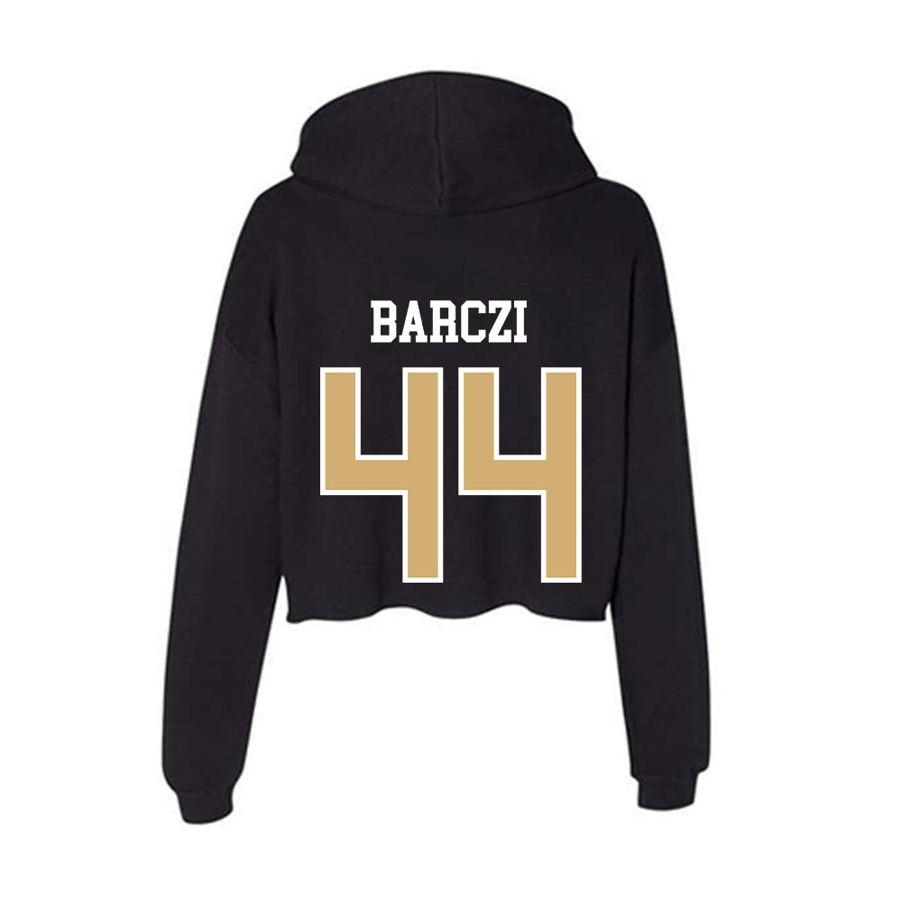 Vanderbilt - NCAA Baseball : Colin Barczi - Women's Crop Fleece Hoodie-1