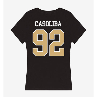 Vanderbilt - NCAA Baseball : Adria Casoliba - Women's V-Neck T-Shirt-1