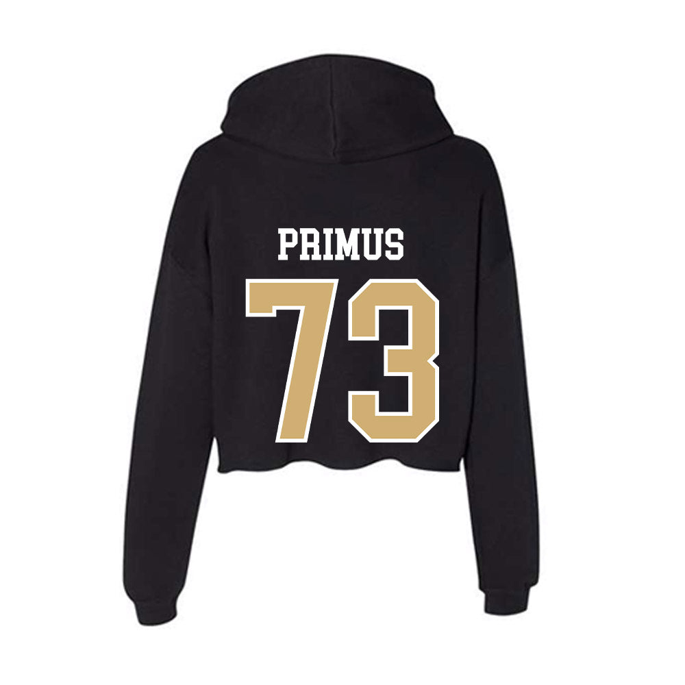 Vanderbilt - NCAA Football : Puleleiite Primus - Women's Crop Fleece Hoodie-1