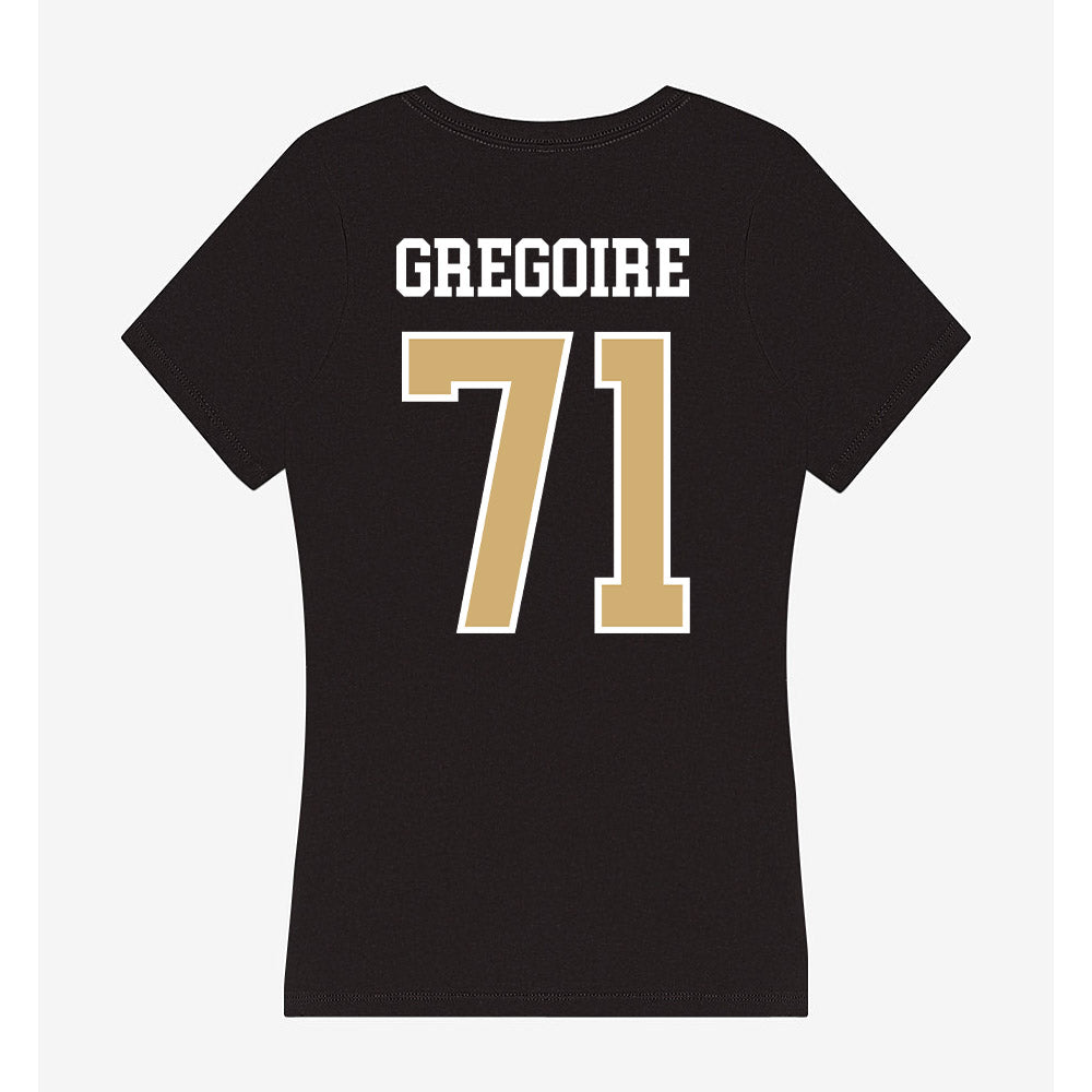 Vanderbilt - NCAA Football : Ted Gregoire - Women's V-Neck T-Shirt-1