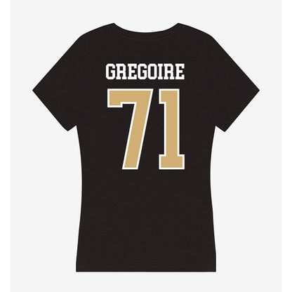 Vanderbilt - NCAA Football : Ted Gregoire - Women's V-Neck T-Shirt-1