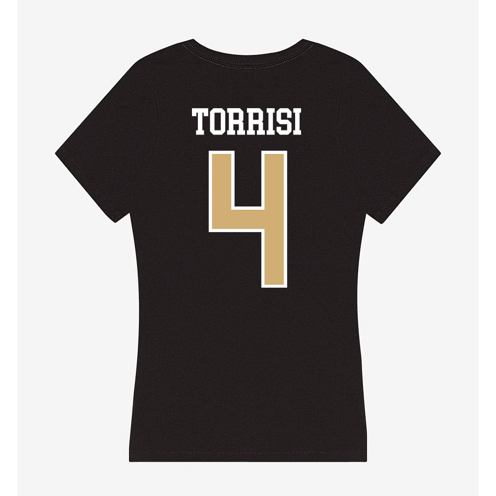 Vanderbilt - NCAA Women's Lacrosse : Regan Torrisi - Women's V-Neck T-Shirt-1