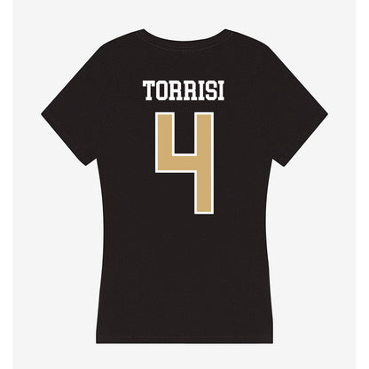 Vanderbilt - NCAA Women's Lacrosse : Regan Torrisi - Women's V-Neck T-Shirt-1