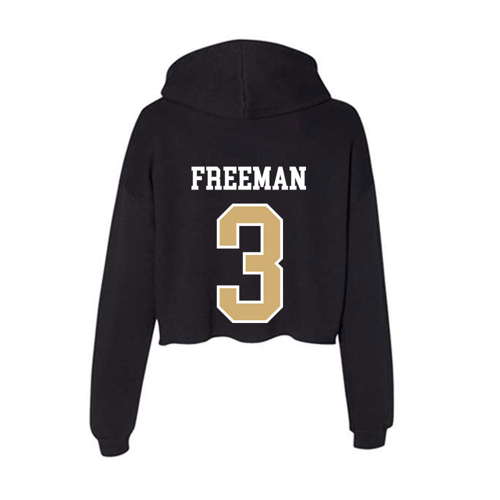 Vanderbilt - NCAA Women's Soccer : Grace Freeman - Women's Crop Fleece Hoodie-1