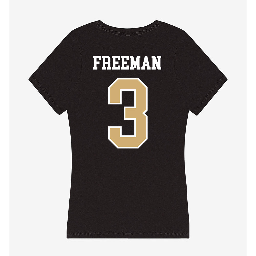 Vanderbilt - NCAA Women's Soccer : Grace Freeman - Women's V-Neck T-Shirt-1