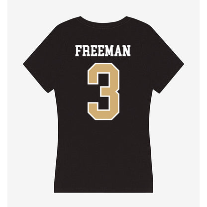 Vanderbilt - NCAA Women's Soccer : Grace Freeman - Women's V-Neck T-Shirt-1