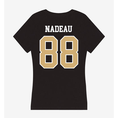 Vanderbilt - NCAA Baseball : Wyatt Nadeau - Women's V-Neck T-Shirt-1