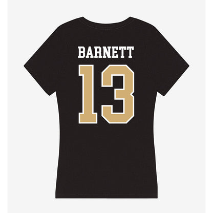 Vanderbilt - NCAA Football : Kayleb barnett - Women's V-Neck T-Shirt-1