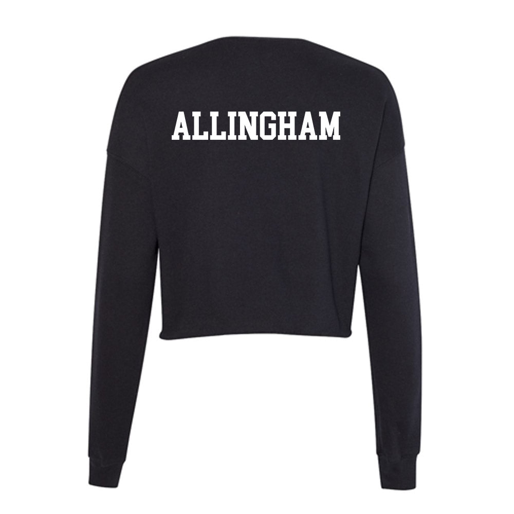 Vanderbilt - NCAA Women's Swimming & Diving : Ava Allingham - Women's Cropped Crew Fleece-1