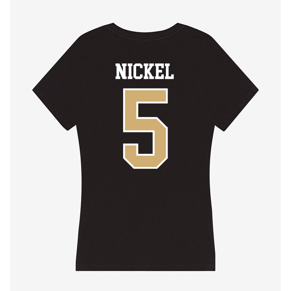 Vanderbilt - NCAA Men's Basketball : Tyler Nickel - Women's V-Neck T-Shirt-1