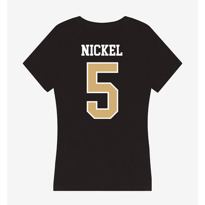 Vanderbilt - NCAA Men's Basketball : Tyler Nickel - Women's V-Neck T-Shirt-1