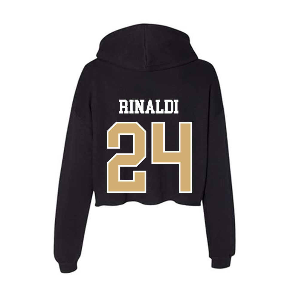 Vanderbilt - NCAA Football : Nick Rinaldi - Women's Crop Fleece Hoodie-1