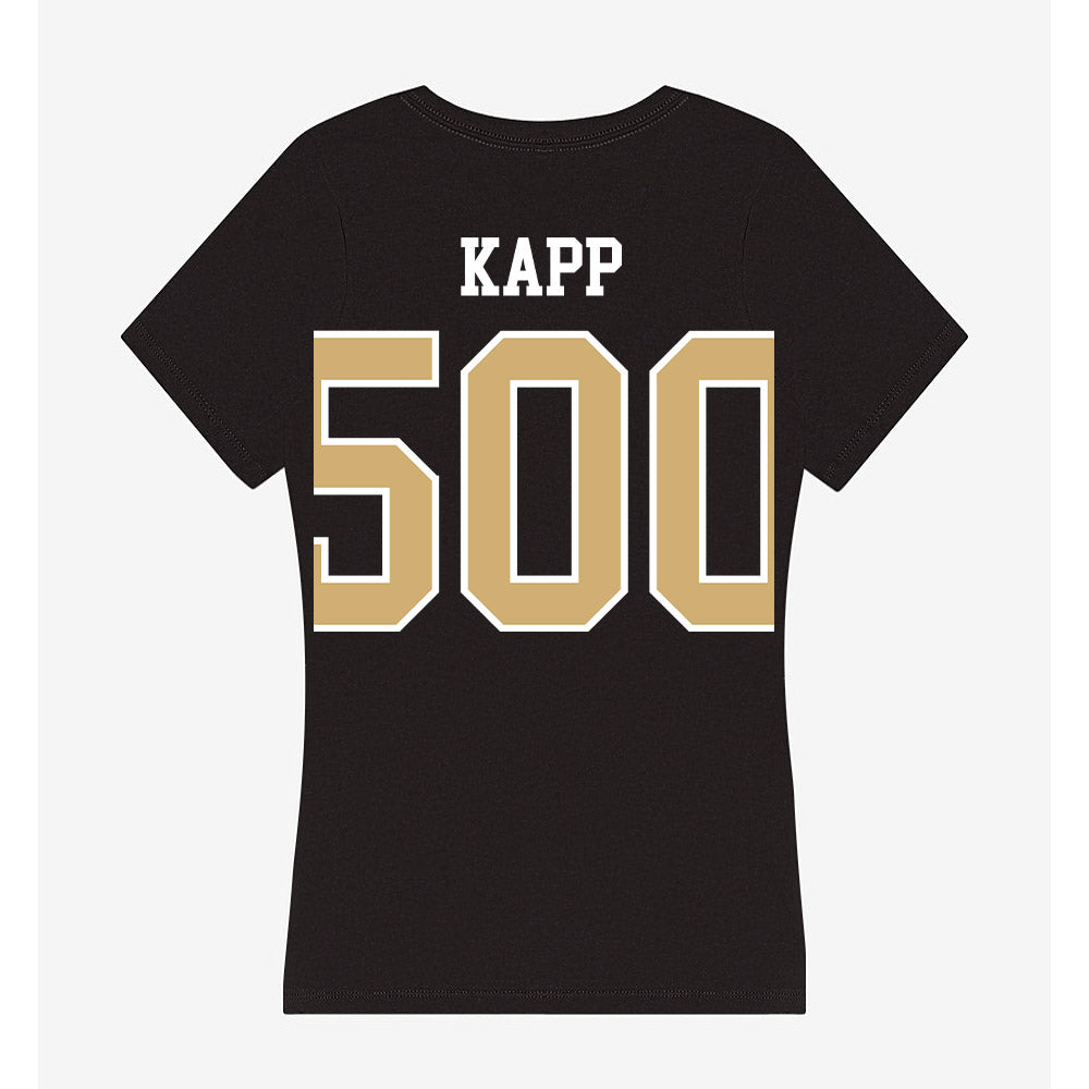 Vanderbilt - NCAA Women's Soccer : Micah Kapp - Women's V-Neck T-Shirt-1