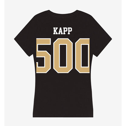Vanderbilt - NCAA Women's Soccer : Micah Kapp - Women's V-Neck T-Shirt-1