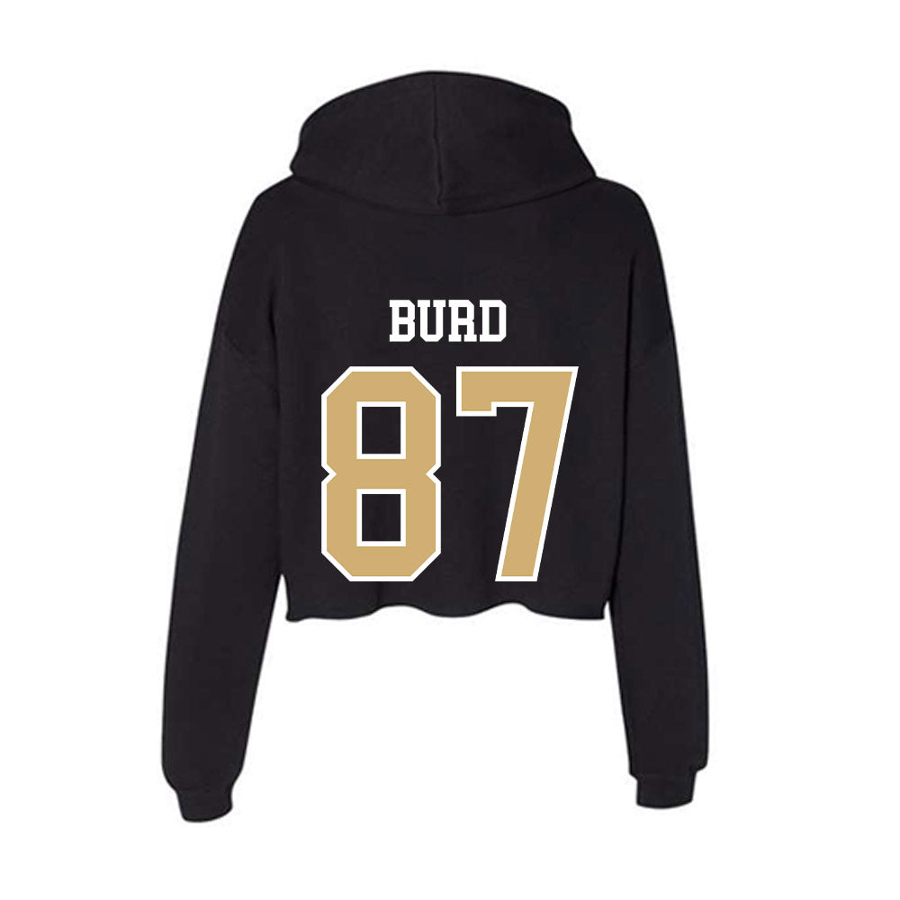 Vanderbilt - NCAA Football : Ty Burd - Women's Crop Fleece Hoodie-1