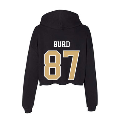 Vanderbilt - NCAA Football : Ty Burd - Women's Crop Fleece Hoodie-1