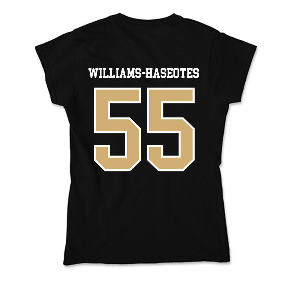 Vanderbilt - NCAA Football : George Williams-Haseotes - Soft Style Women’s T-Shirt-1