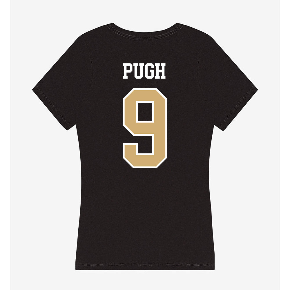 Vanderbilt - NCAA Women's Soccer : Victoria Pugh - Women's V-Neck T-Shirt-1