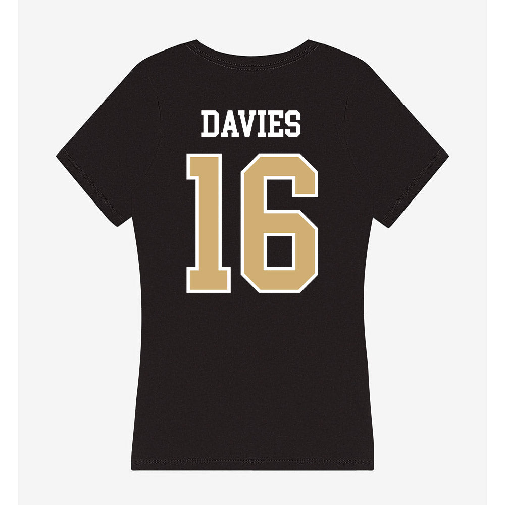 Vanderbilt - NCAA Football : Jaylin Davies - Women's V-Neck T-Shirt-1