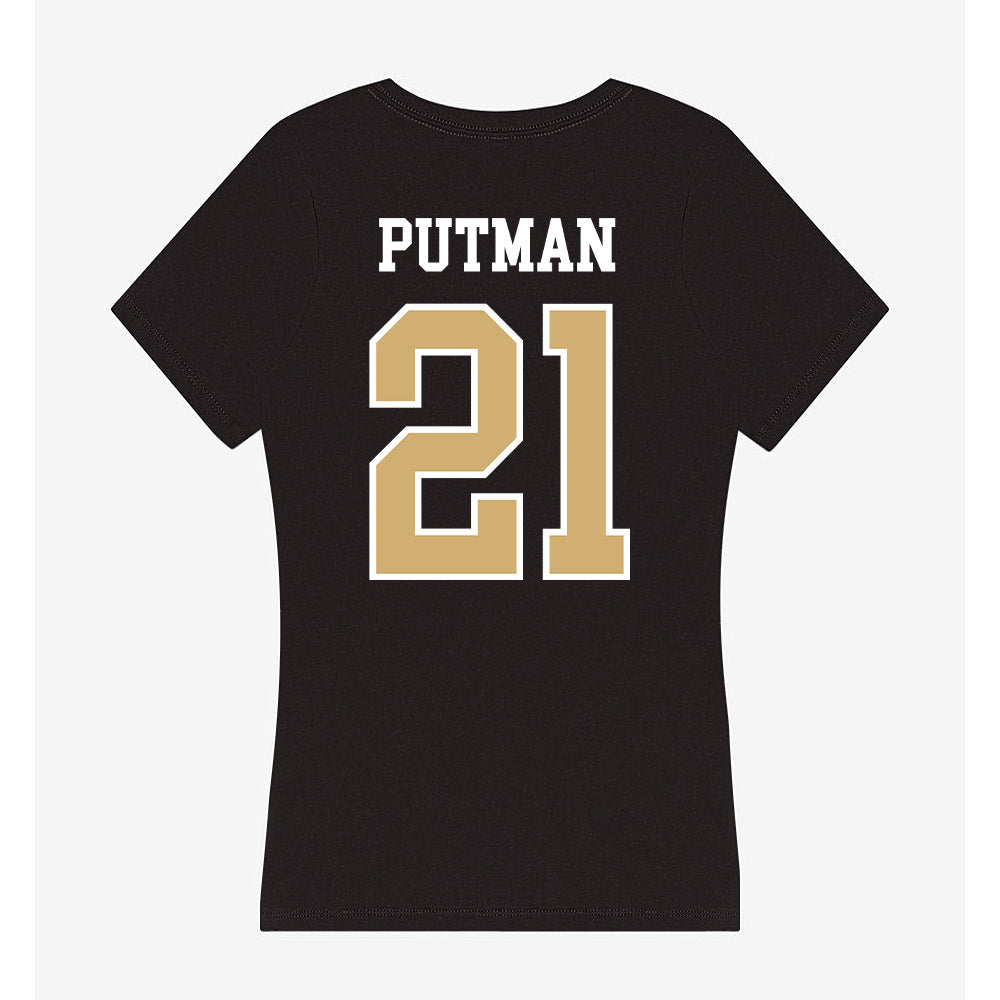 Vanderbilt - NCAA Women's Lacrosse : Gabby Putman - Women's V-Neck T-Shirt-1