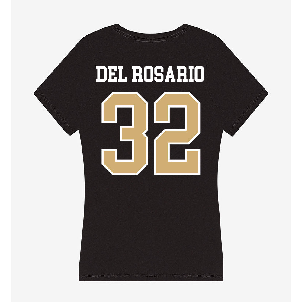 Vanderbilt - NCAA Women's Basketball : Aalyah Del Rosario - Women's V-Neck T-Shirt-1