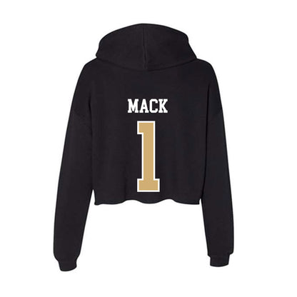 Vanderbilt - NCAA Women's Volleyball : Hailee Mack - Women's Crop Fleece Hoodie-1