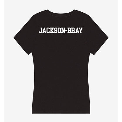 Vanderbilt - NCAA Women's Track & Field : London Jackson-Bray - Women's V-Neck T-Shirt-1