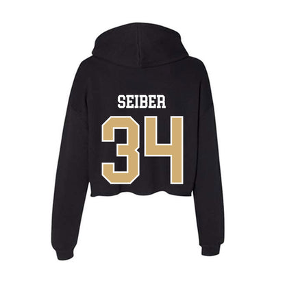 Vanderbilt - NCAA Baseball : Brennan Seiber - Women's Crop Fleece Hoodie-1