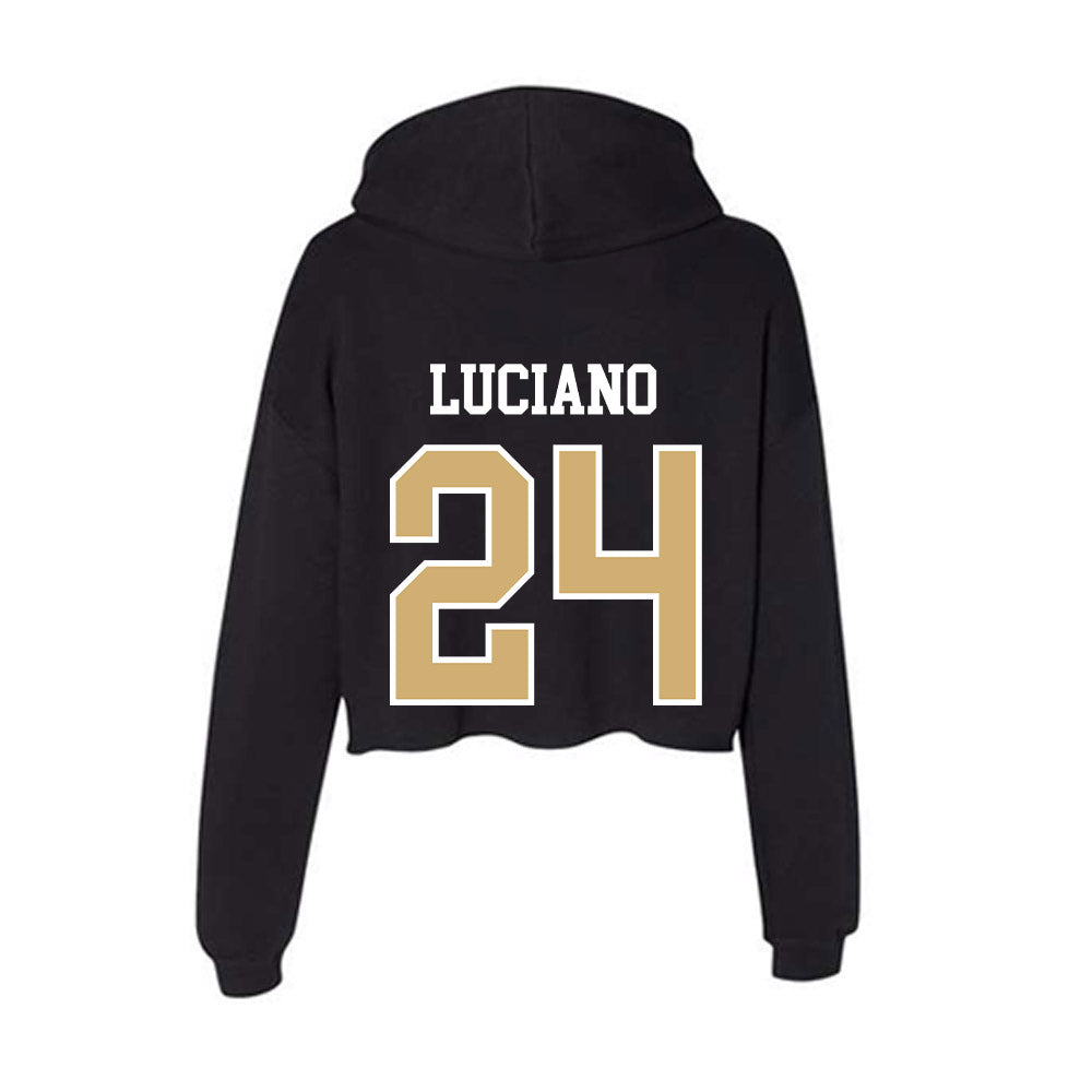 Vanderbilt - NCAA Women's Lacrosse : Caylin Luciano - Classic Shersey Women's Crop Fleece Hooded Sweatshirt-1